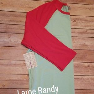 NWT LulaRoe Large Randy top